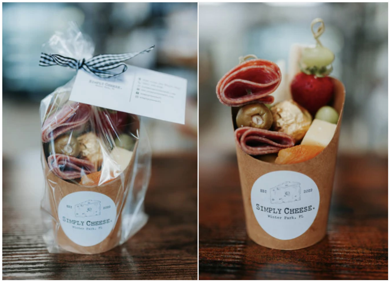 simply cheese charcuterie cups